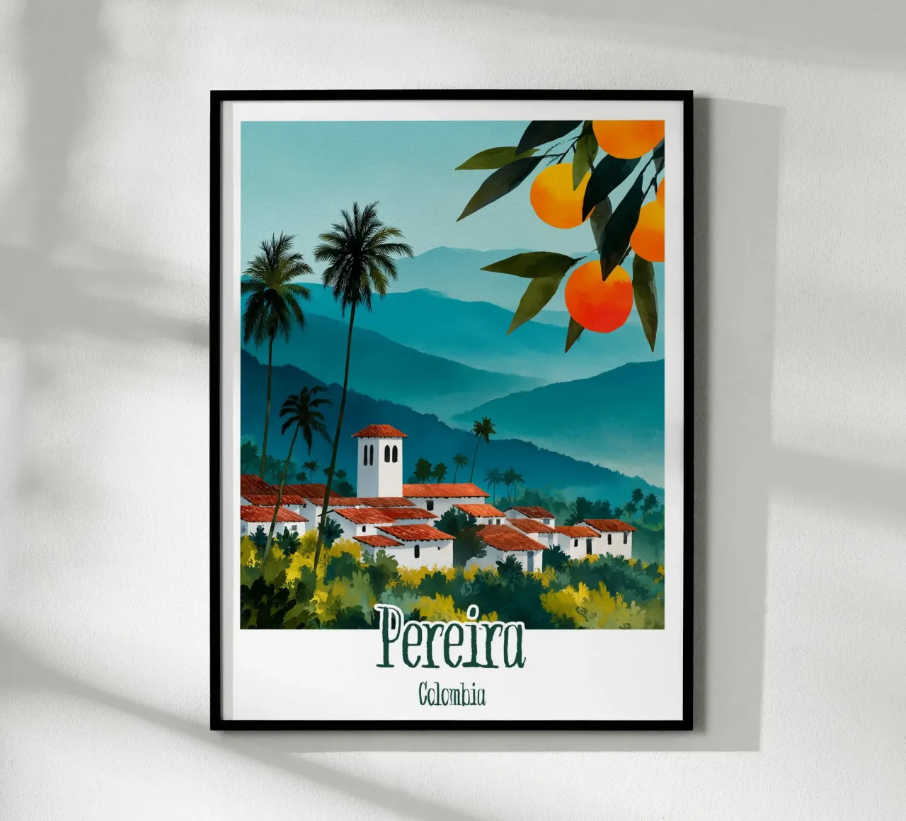 Affiche Pereira,Colombie poster da Frame the World
