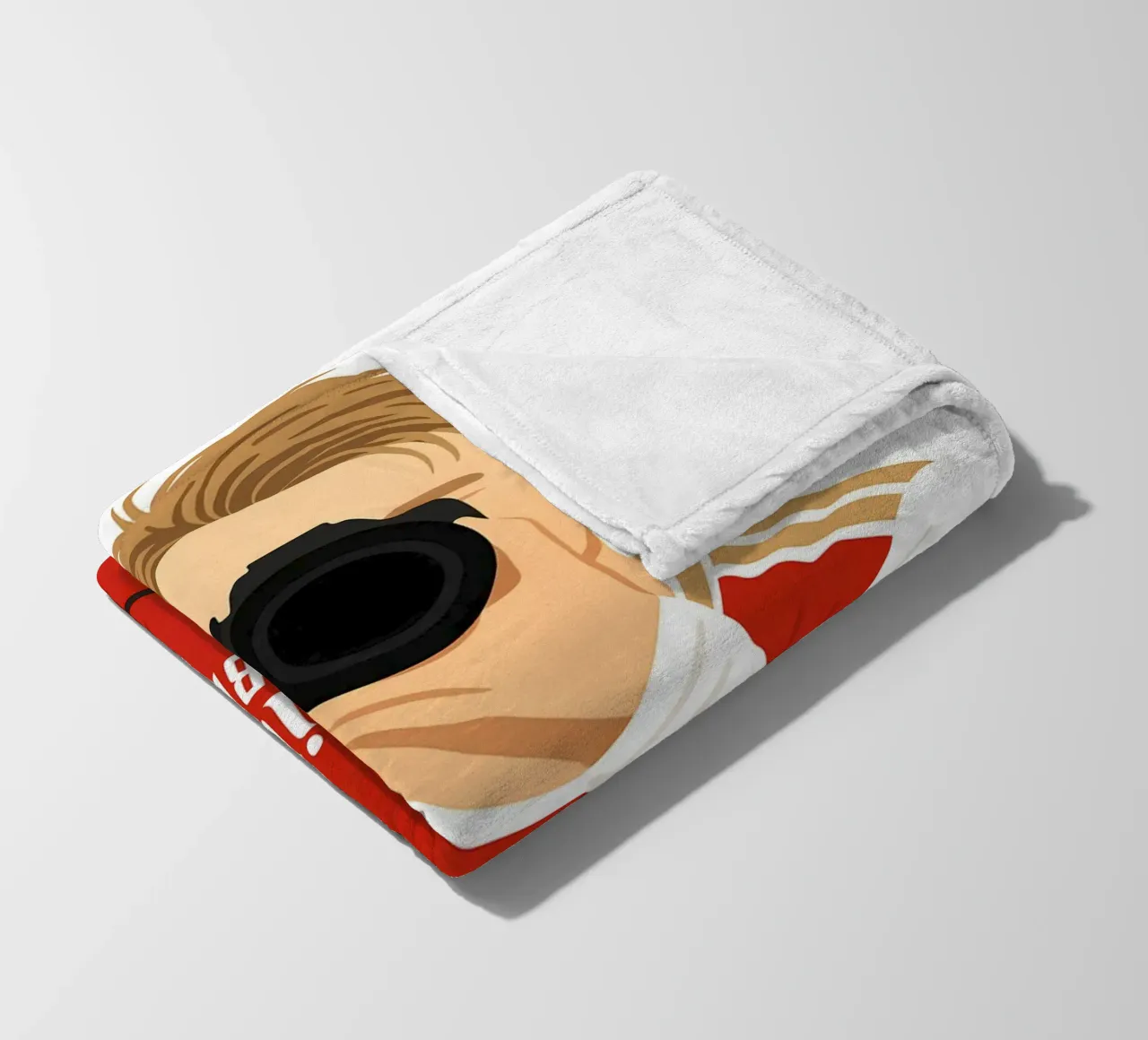 Martin Ødegaard Arsenal Minimalist coperta in pile da MoviesArt