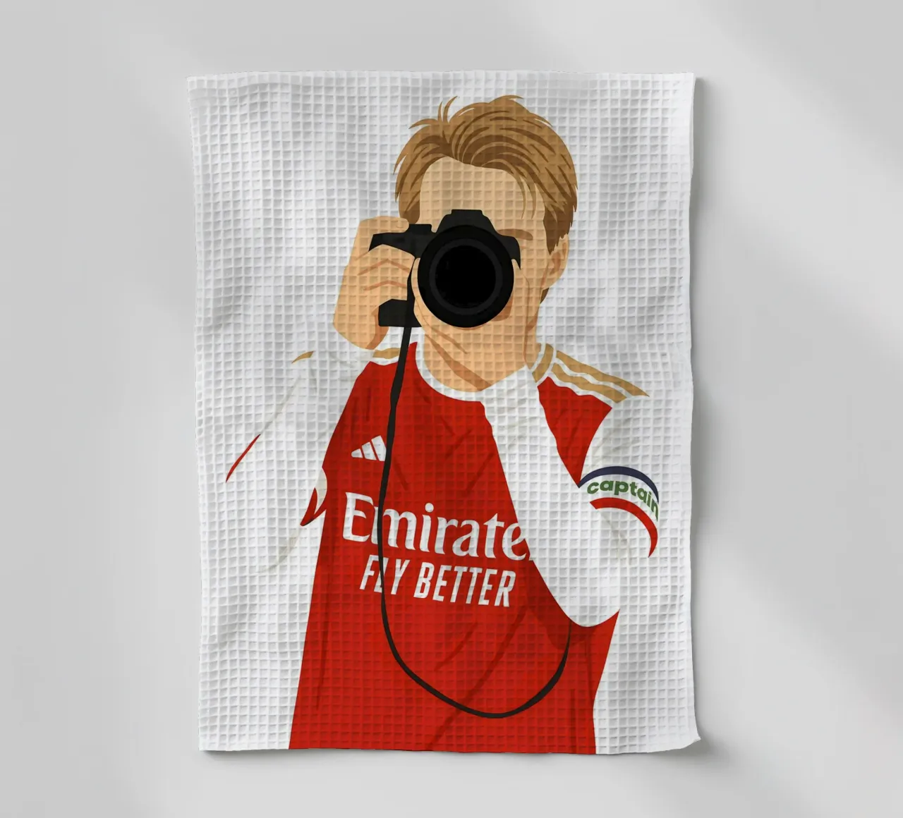 Martin Ødegaard Arsenal Minimalist canovaccio da cucina da MoviesArt