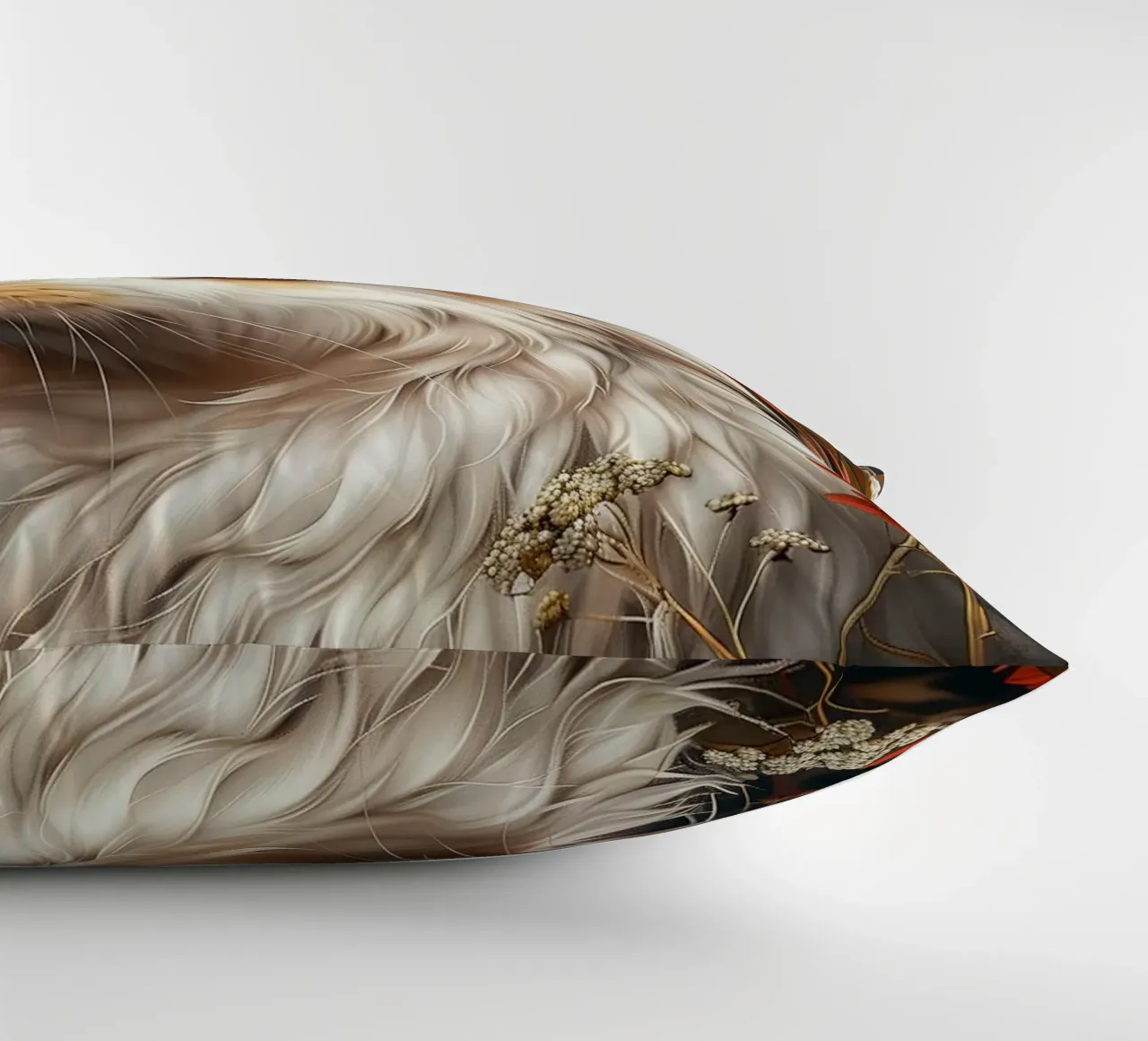 Coniglio bianco cuscino da Lionmixart
