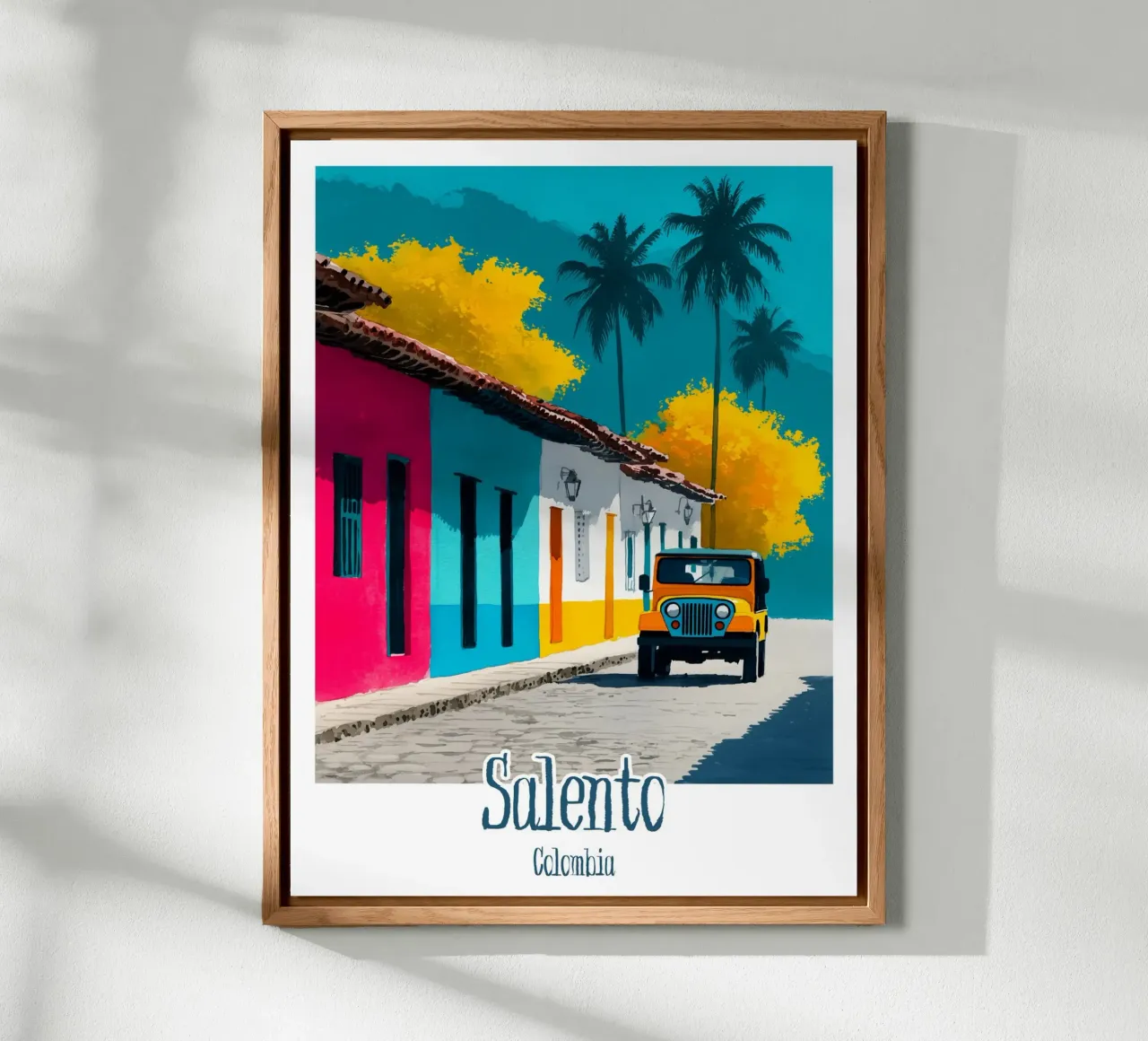 Affiche Salento, Colombie pannello forex da Frame the World