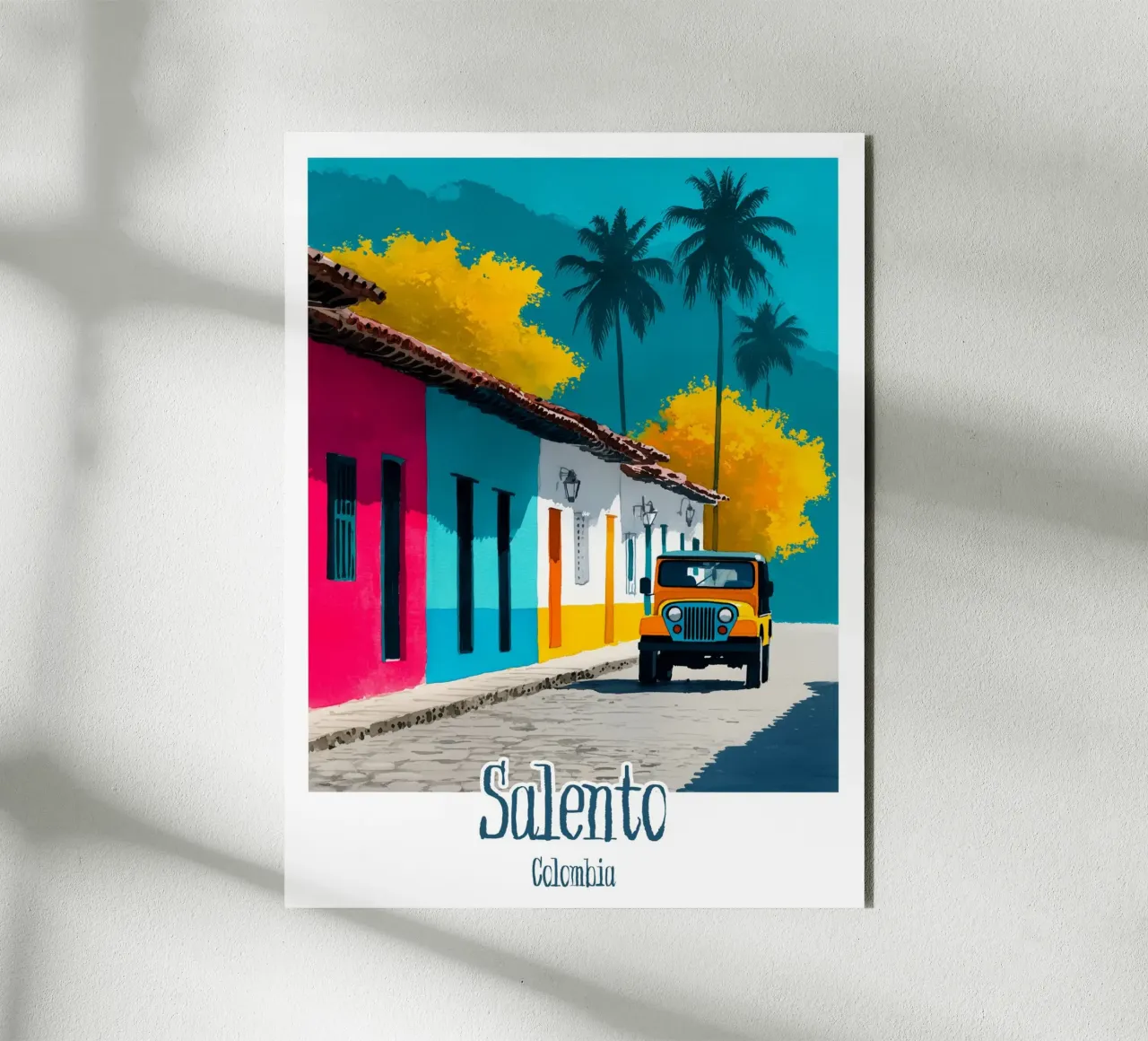 Affiche Salento, Colombie pannello forex da Frame the World