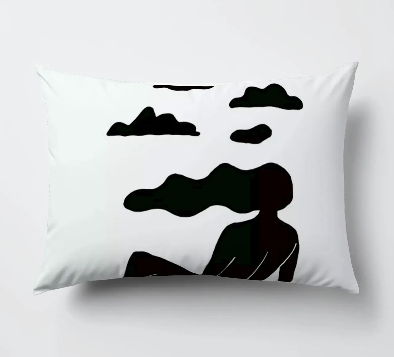 Head in the Clouds cuscino da Graphite