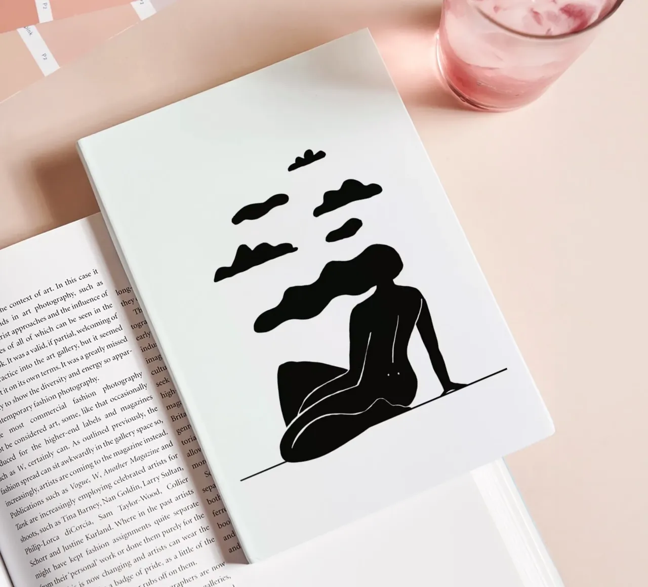 Head in the Clouds Notizbuch von Graphite