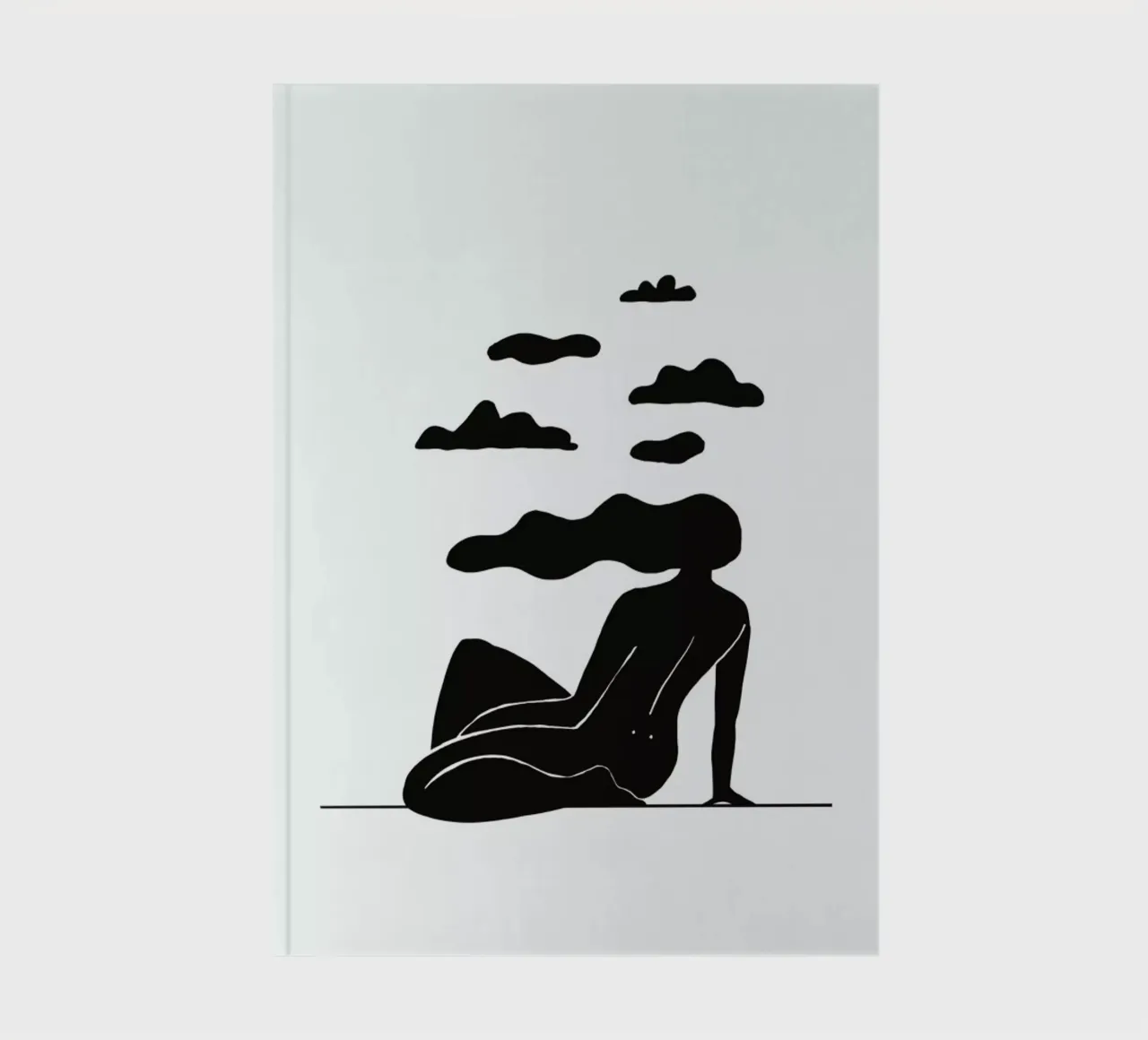 Head in the Clouds Notizbuch von Graphite