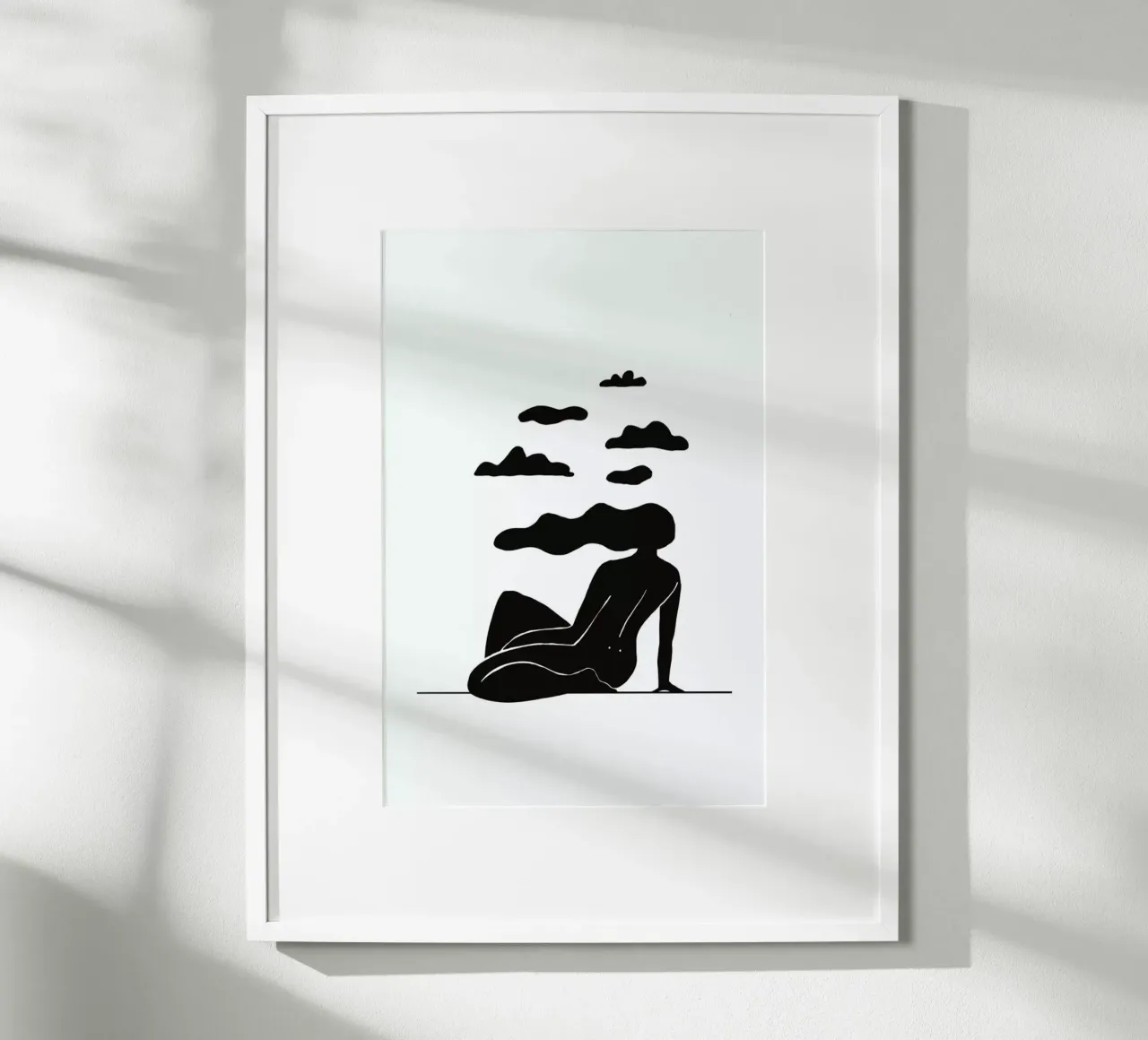 Head in the Clouds carta hahnemühle da Graphite