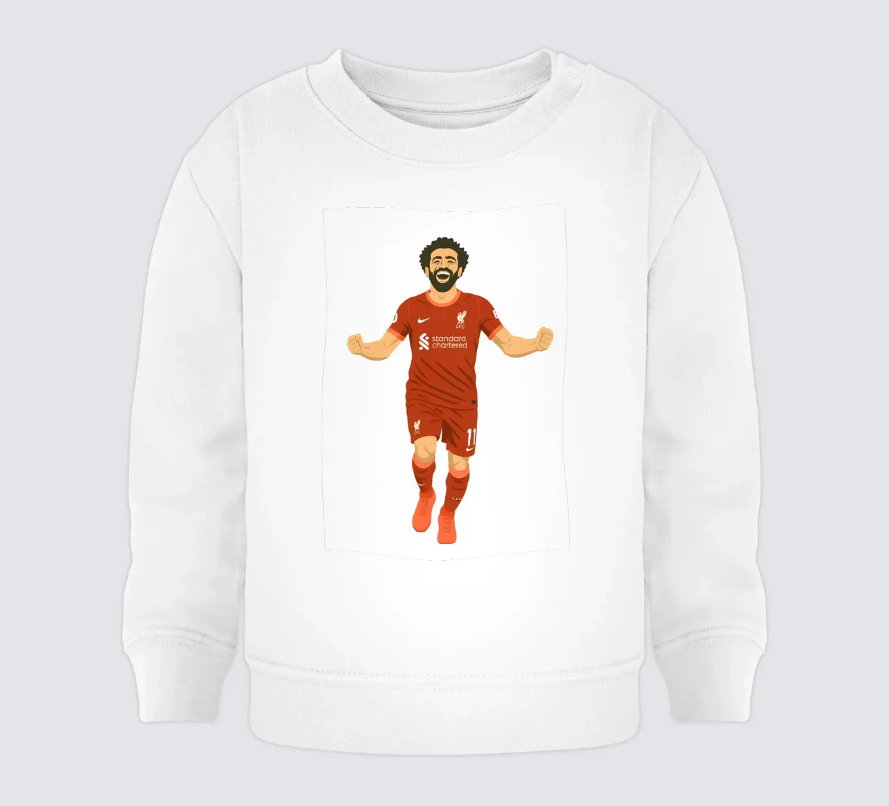 Mohamed Salah Minimalist felpa neonato da MoviesArt
