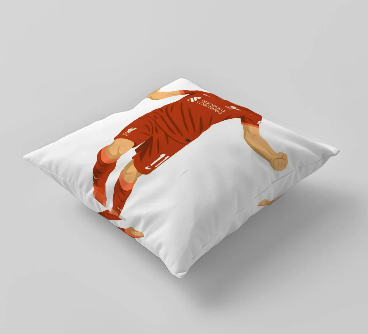 Mohamed Salah Minimalist cuscino da MoviesArt