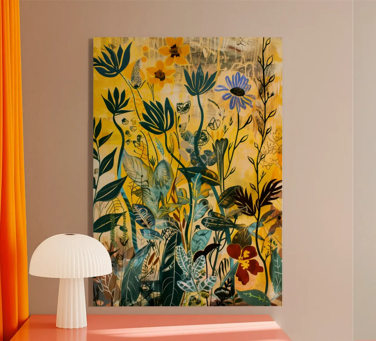 Prairie secrète plexiglas de Justyna Jaszke JBJart