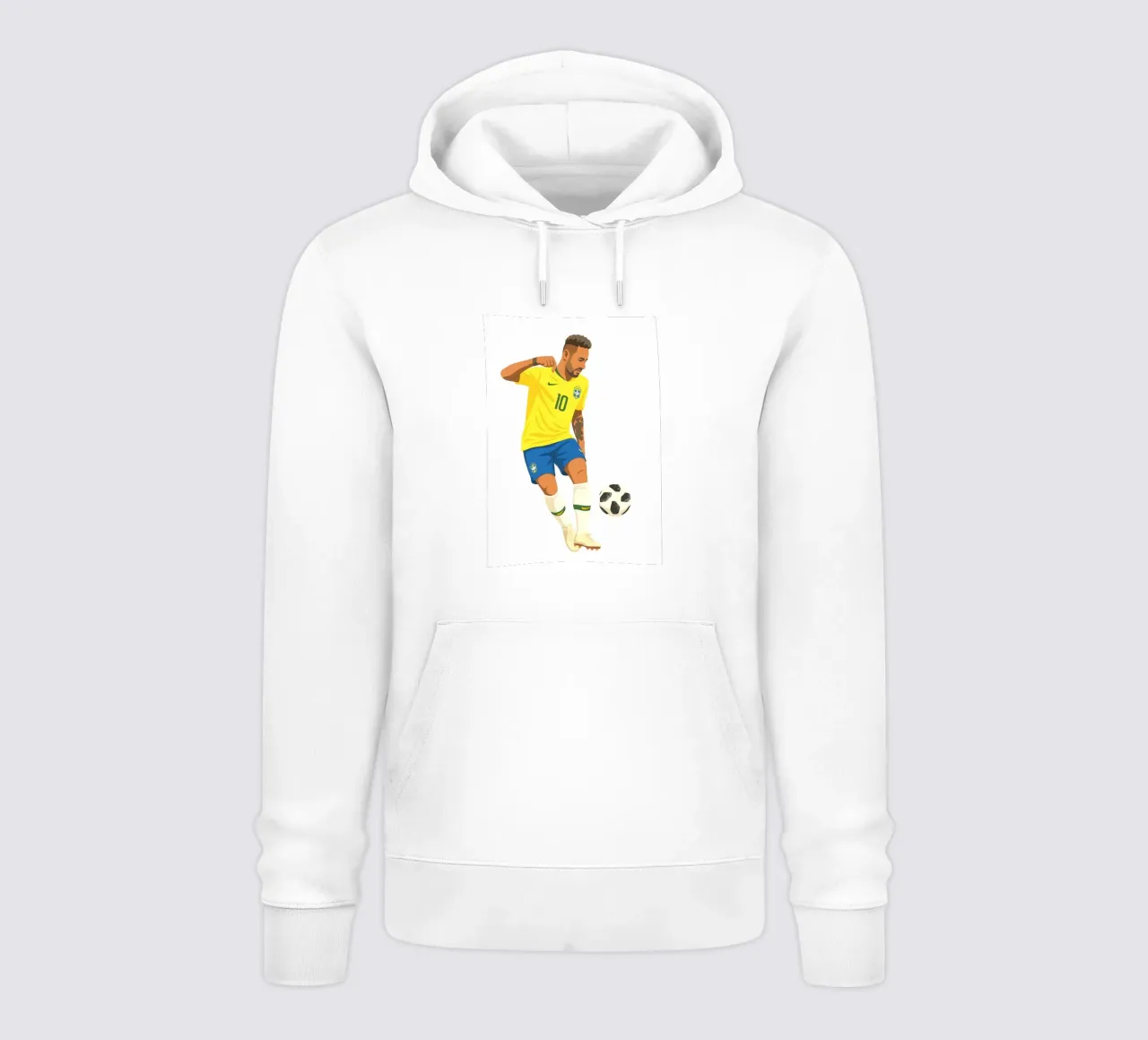 neymar brazil Minimalist hoodie by MoviesArt