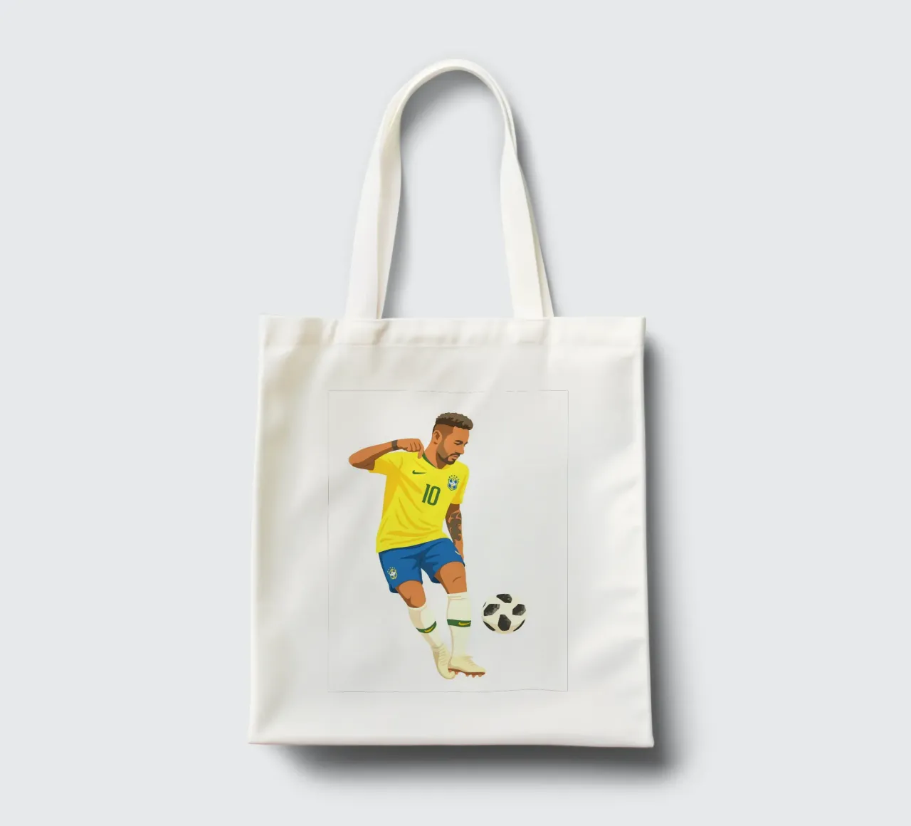 neymar brazil Minimalist tote bag by MoviesArt