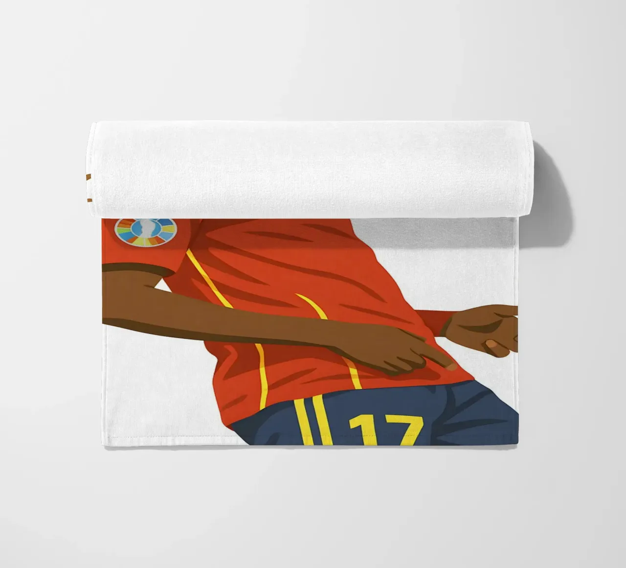 Nico Williams Minimalist telo mare da MoviesArt