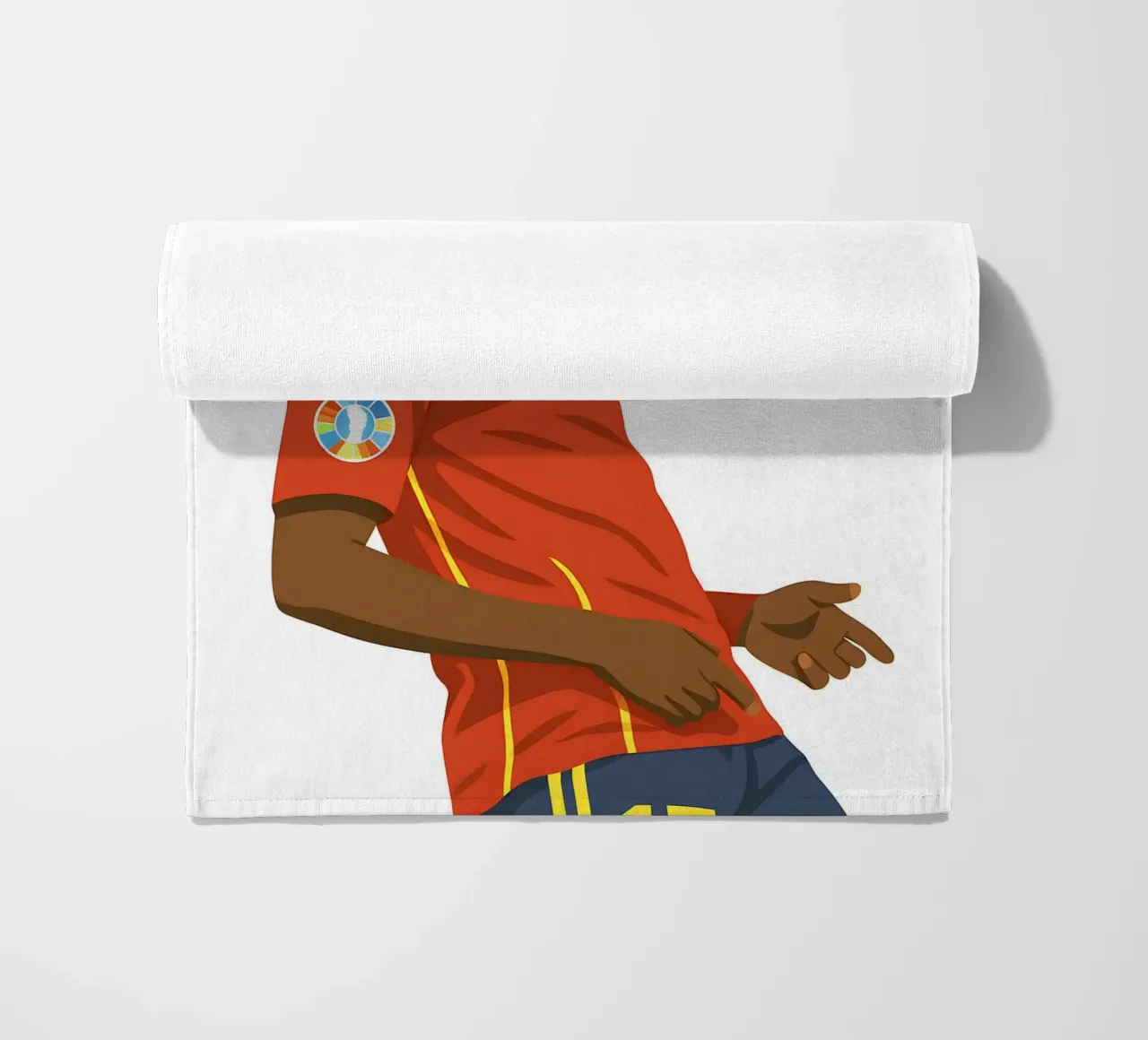 Nico Williams Minimalist telo mare da MoviesArt