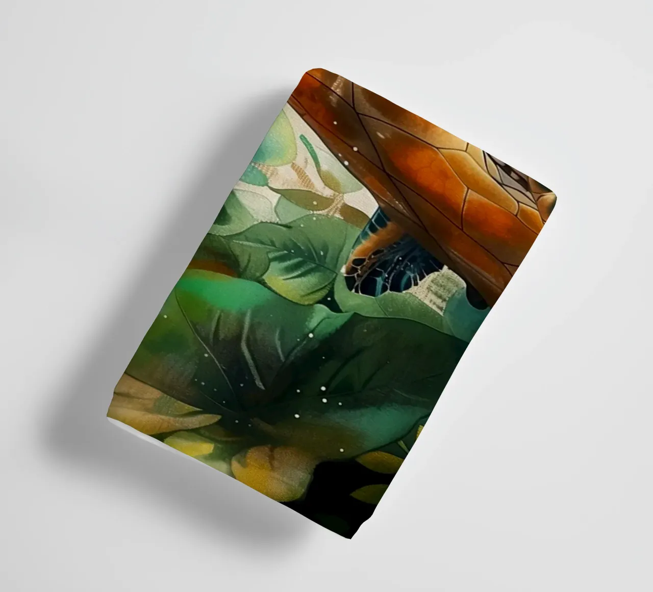 Turtle towel by Lionmixart