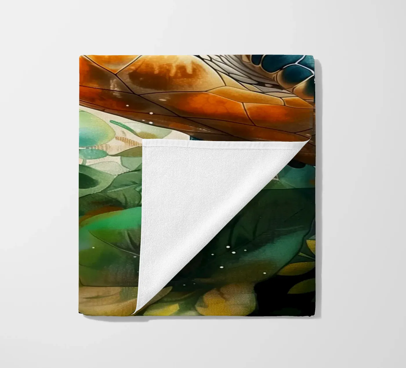 Turtle strandhanddoek van Lionmixart