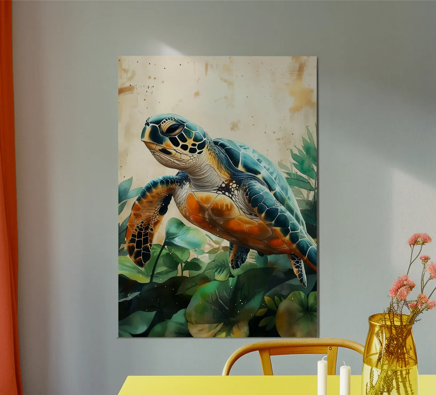 Turtle panneau forex de Lionmixart