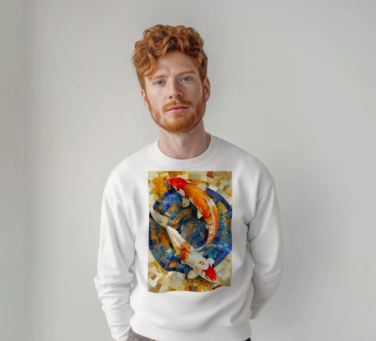 Koi fish felpa da Lionmixart