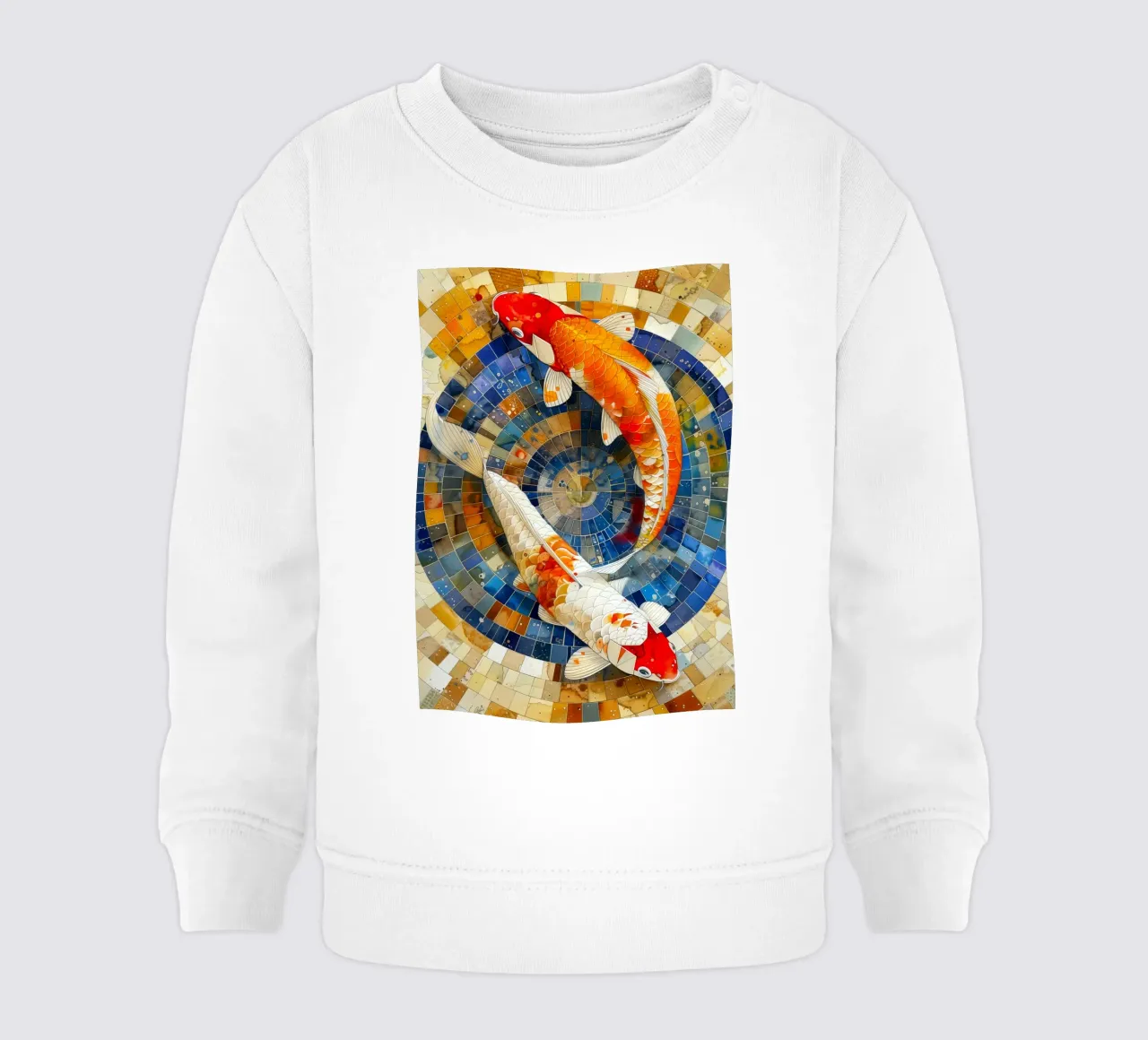 Koi fish felpa neonato da Lionmixart