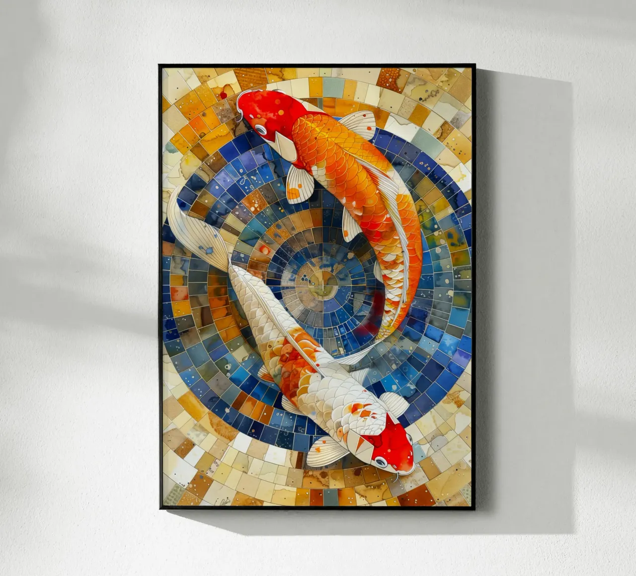 Koi fish plexiglass da Lionmixart
