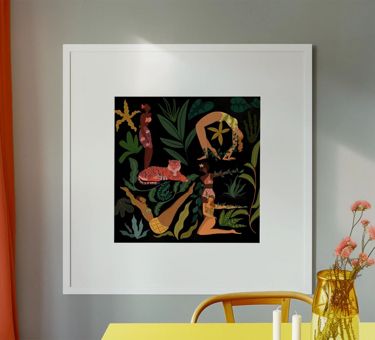 Love poster van Arty Guava