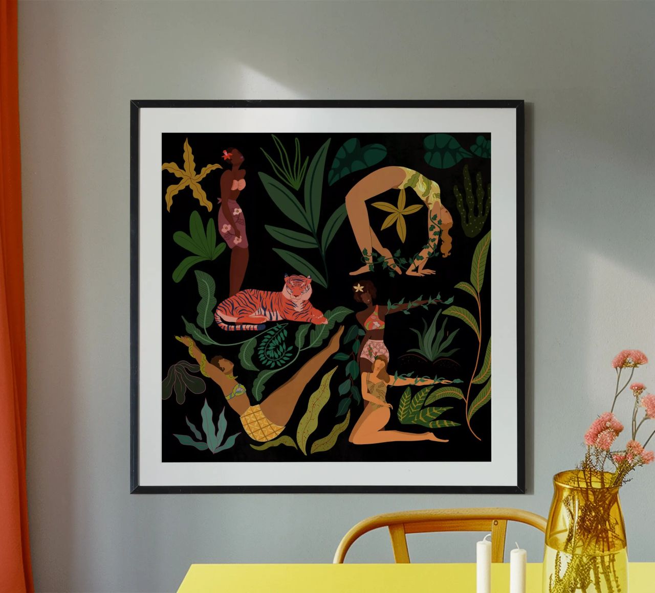 Love poster van Arty Guava
