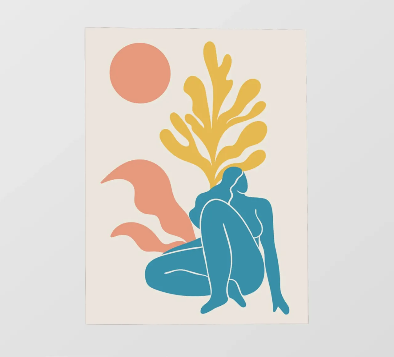 Henri Matisse Isnpired pellicola backlit da Good Maker