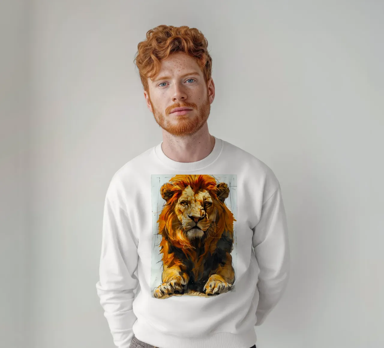 El rey león sudadera de Lionmixart
