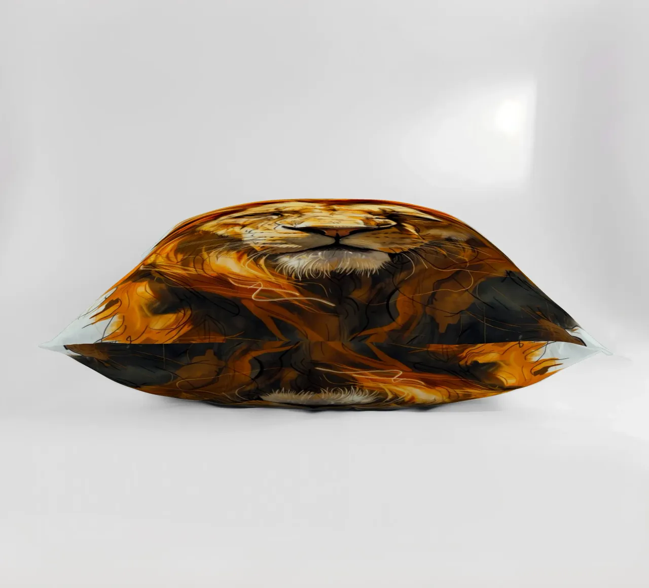 Re Leone cuscino da Lionmixart