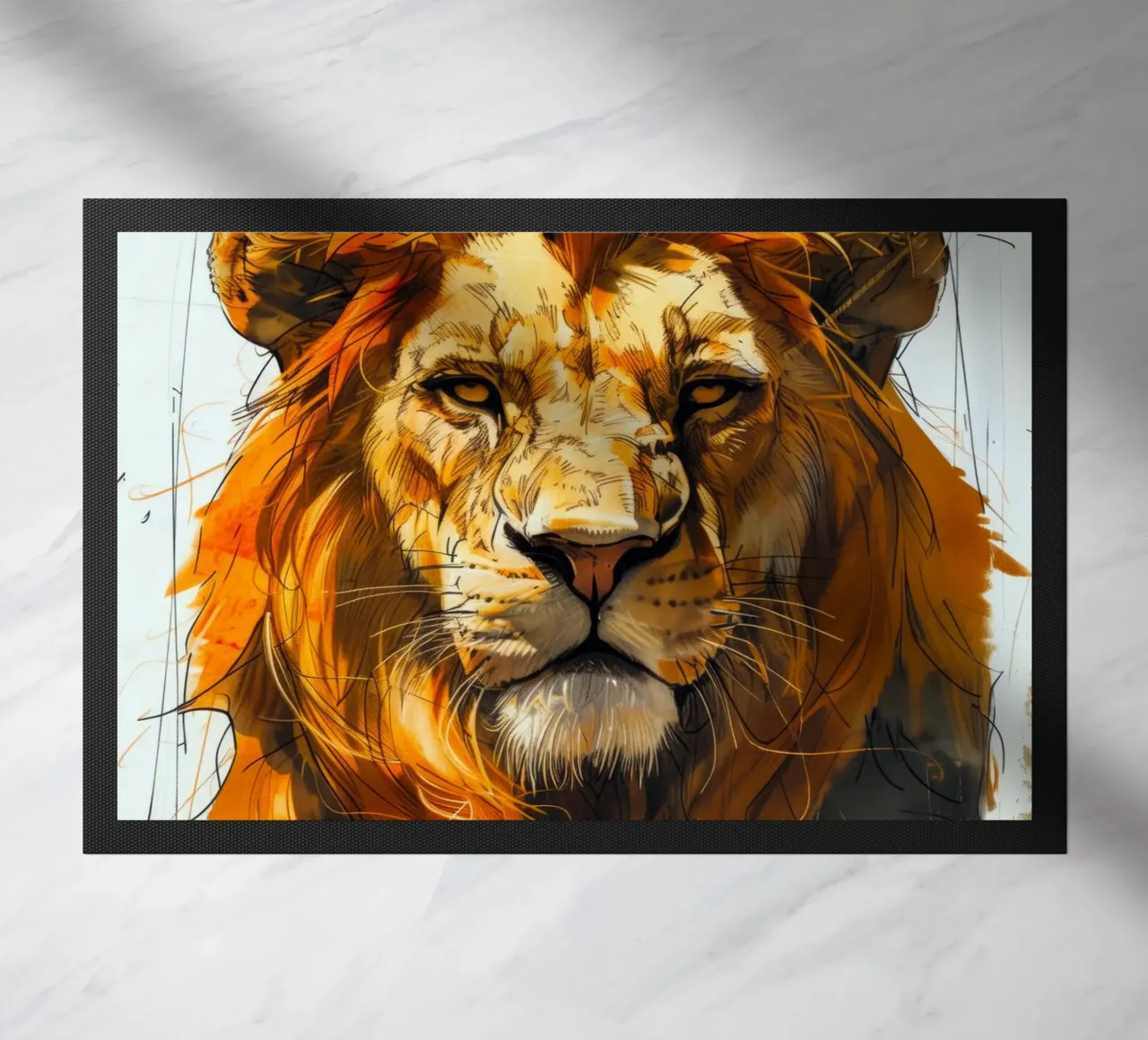 Re Leone zerbino da Lionmixart