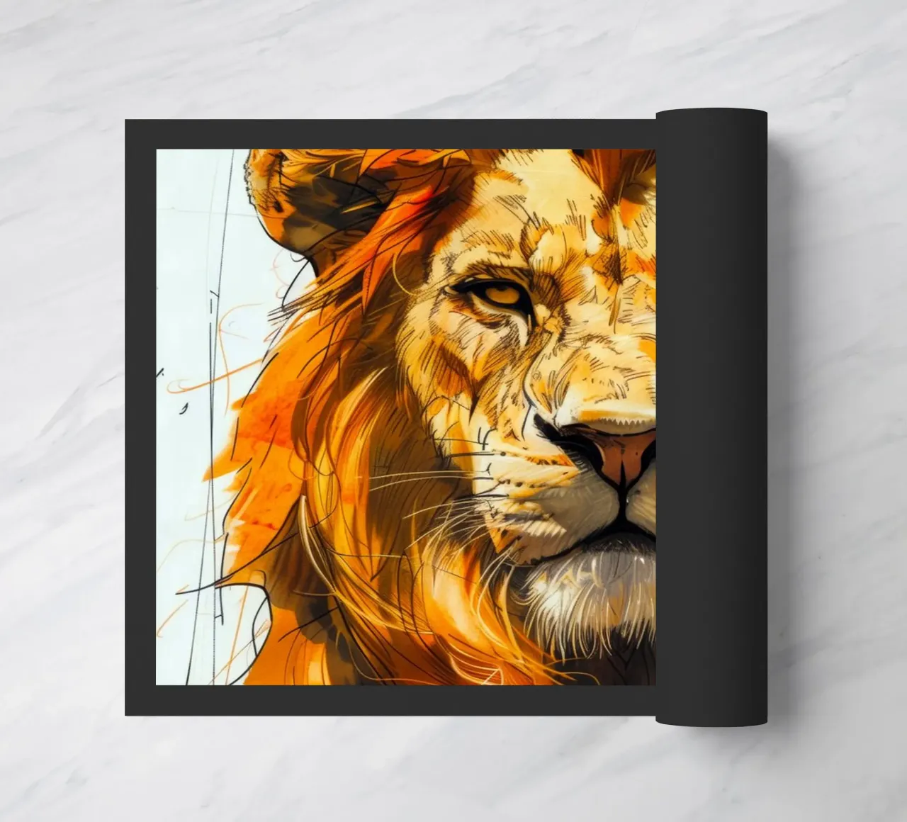 Re Leone zerbino da Lionmixart