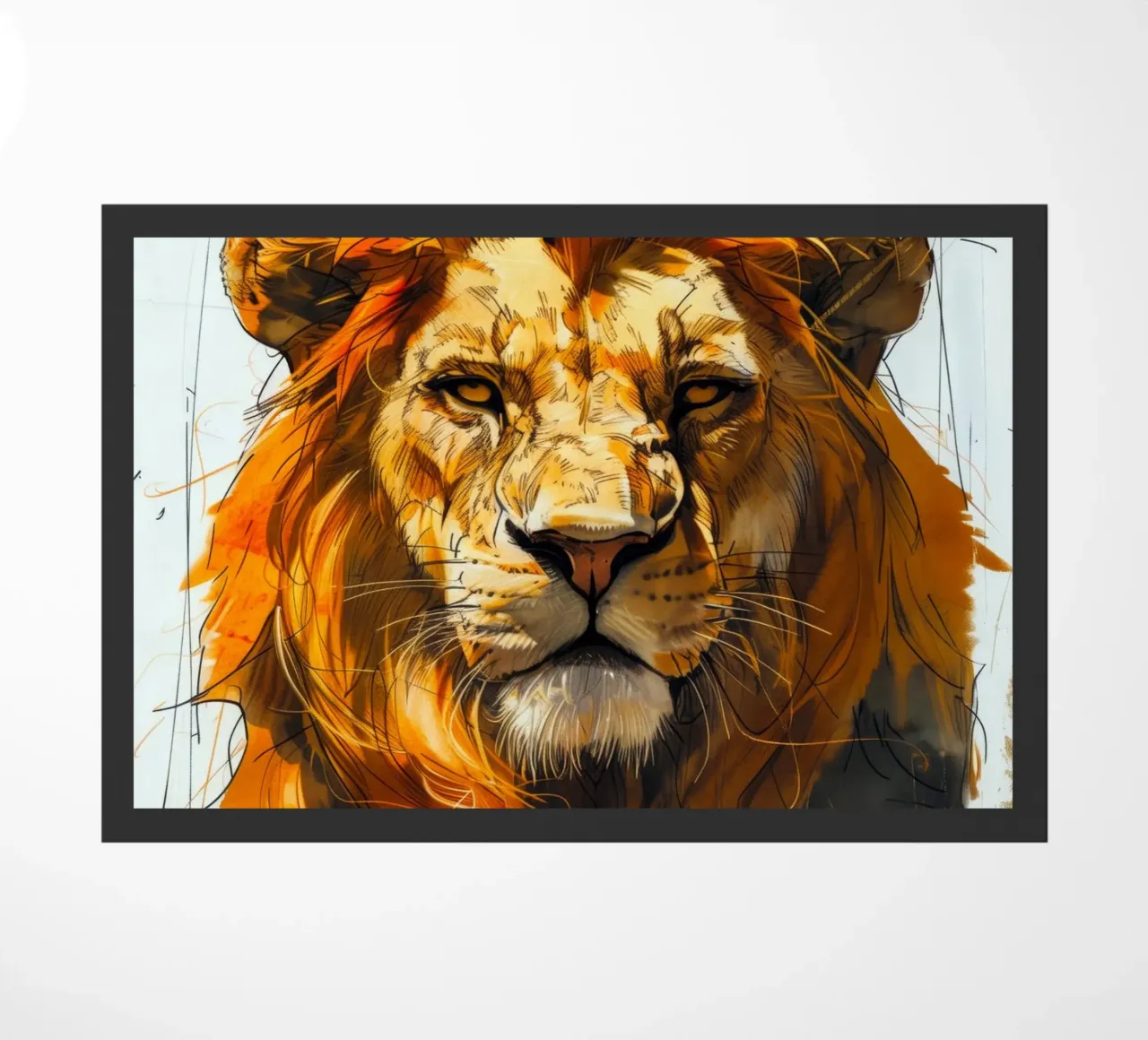 Re Leone zerbino da Lionmixart