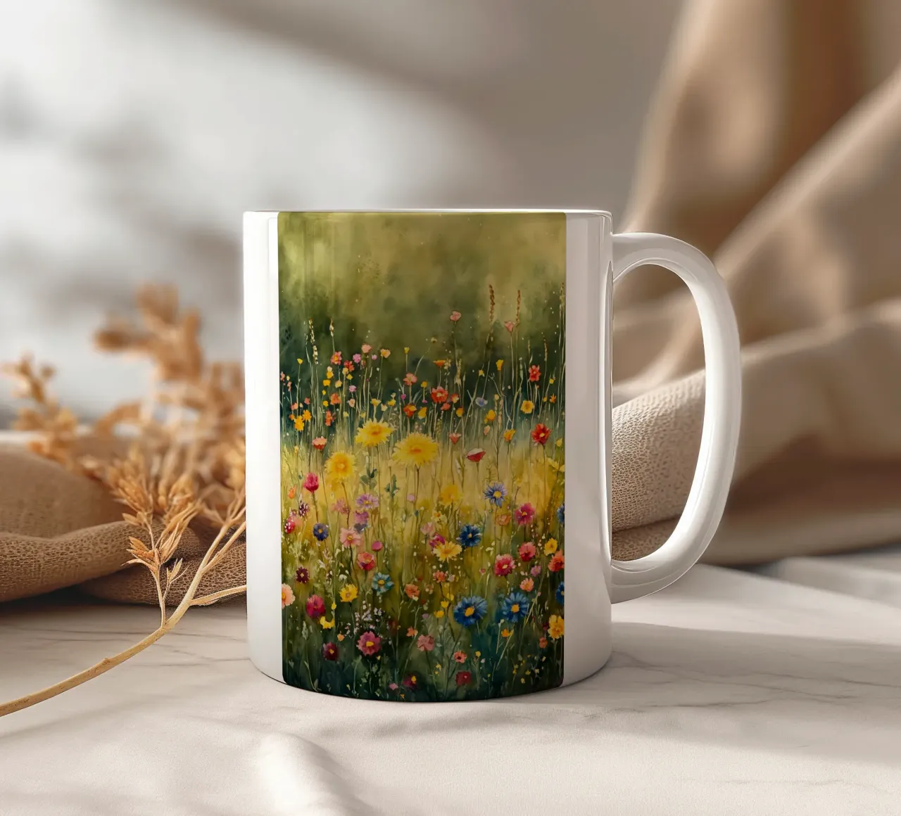 Prato di primavera tazza in ceramica da Justyna Jaszke JBJart