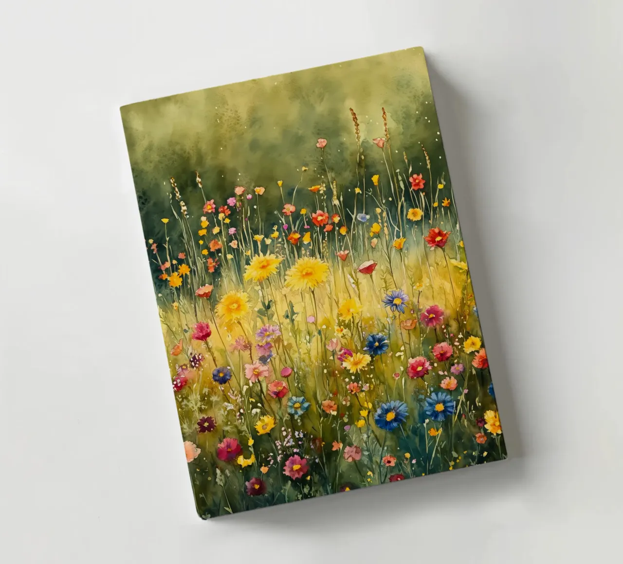 Spring meadow notebook by Justyna Jaszke JBJart