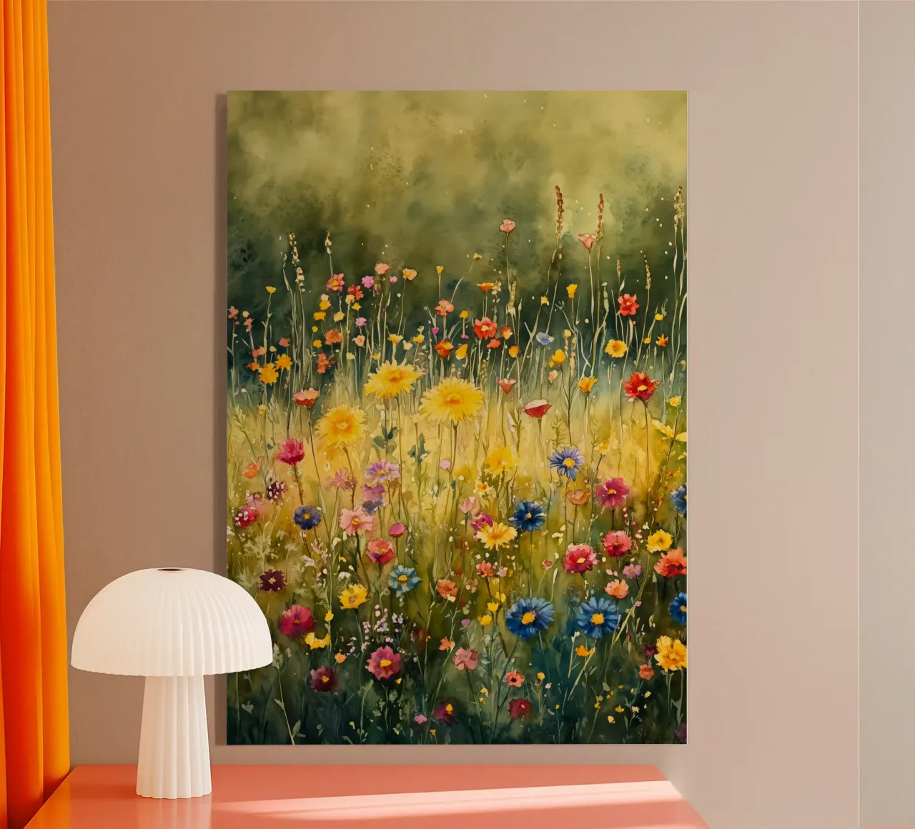 Spring meadow plexiglass da Justyna Jaszke JBJart
