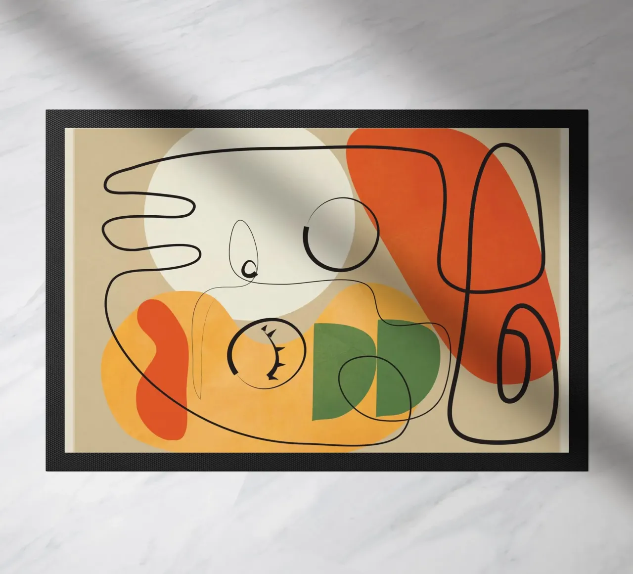 Very Abstract Colorful Portrait zerbino da cityart