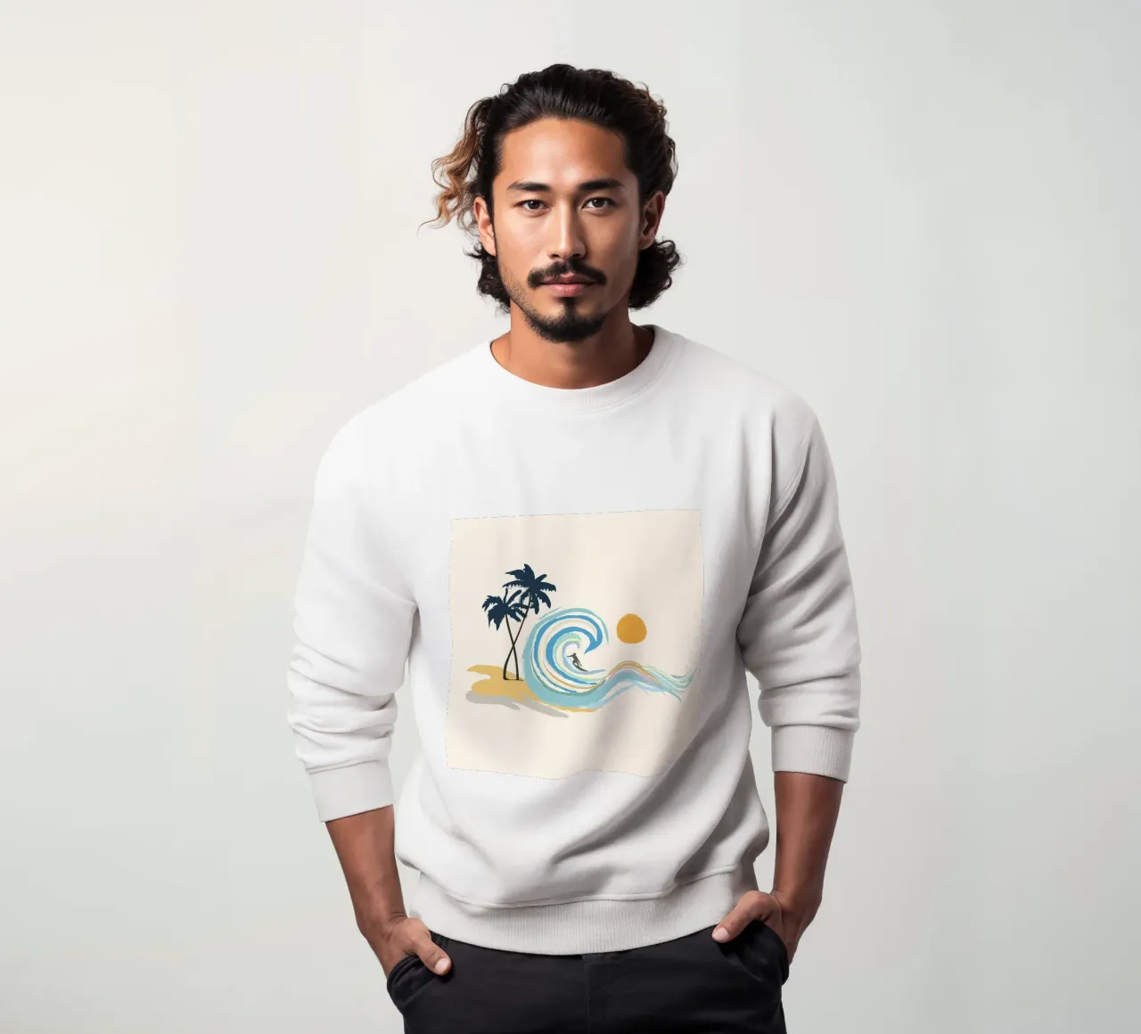 Minimalistic Summer II felpa da Nadjaa