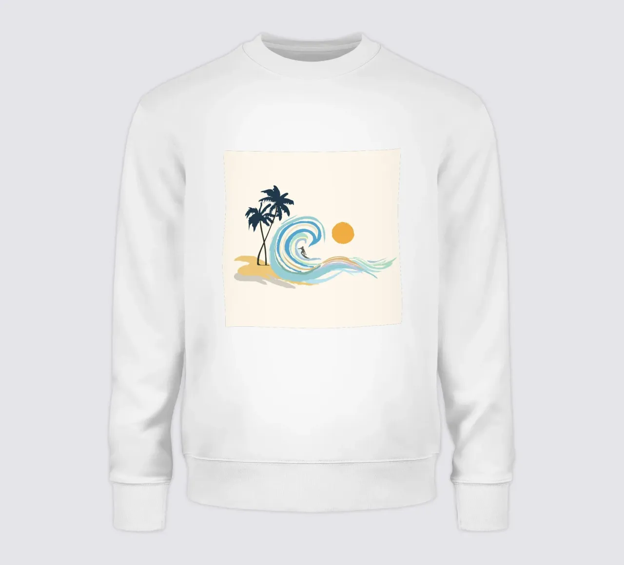 Minimalistic Summer II felpa da Nadjaa