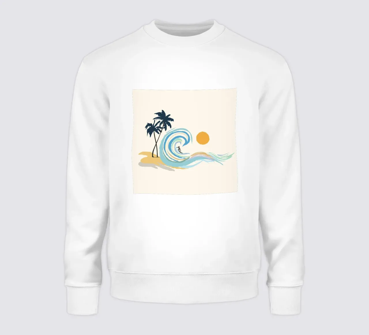 Minimalistic Summer II Sweatshirt von Nadjaa