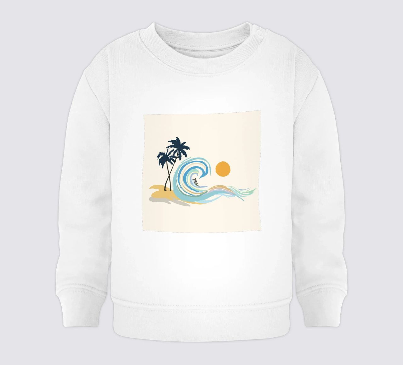 Minimalistic Summer II felpa neonato da Nadjaa