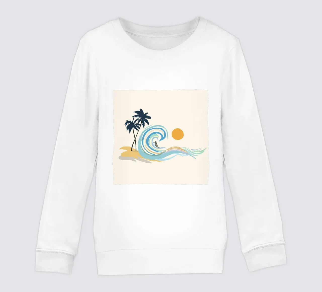 Minimalistic Summer II felpa bambino da Nadjaa