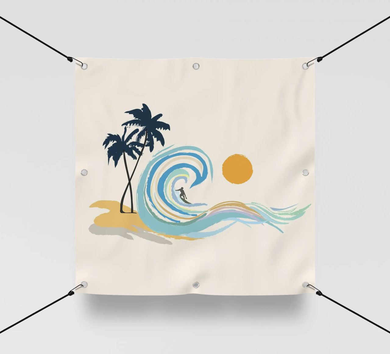 Minimalistic Summer II telo in pvc da Nadjaa