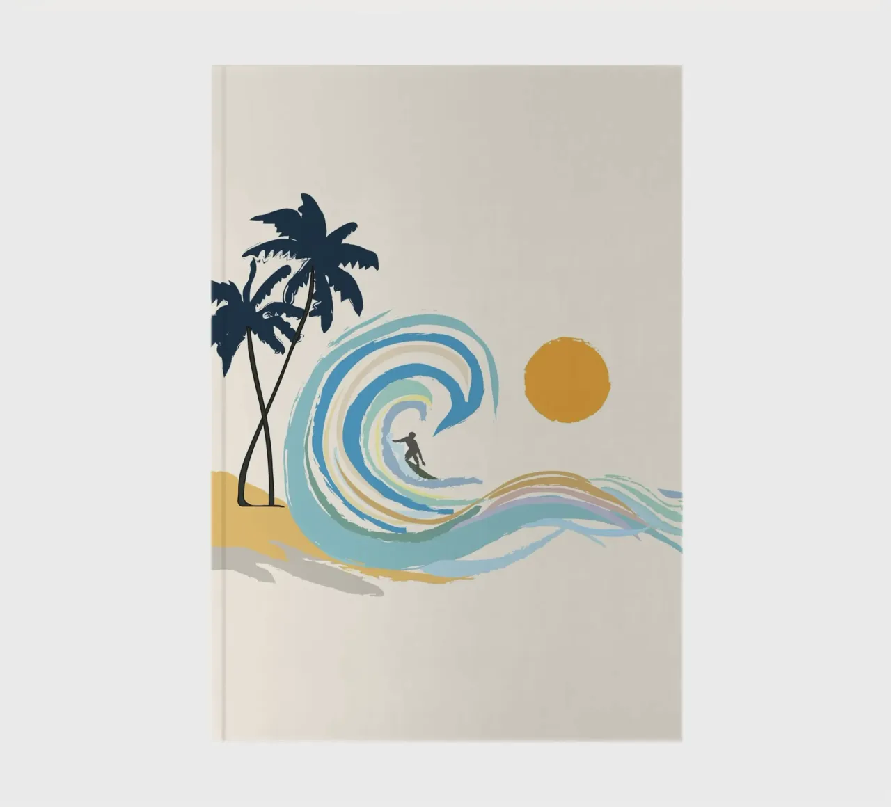 Minimalistic Summer II notebook by Nadjaa
