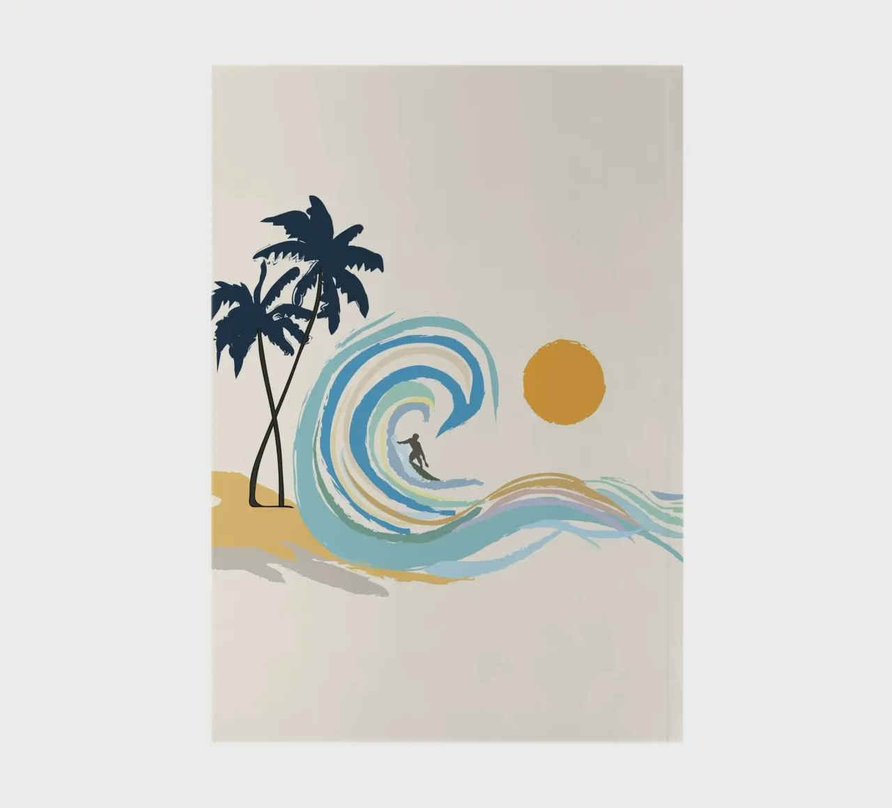 Minimalistic Summer II notebook by Nadjaa