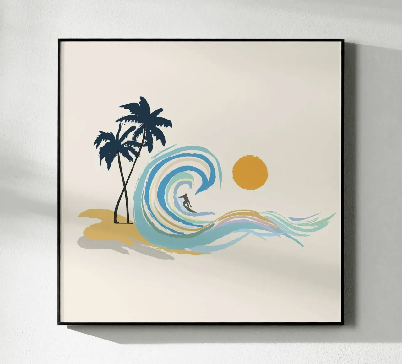 Minimalistic Summer II plexiglass da Nadjaa