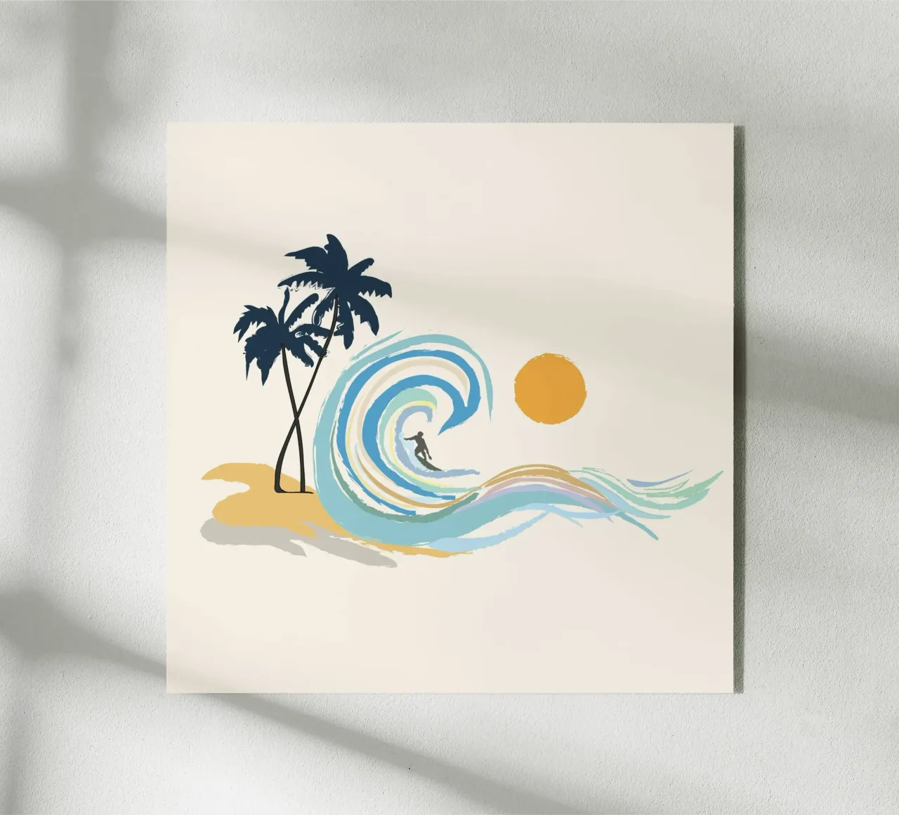 Minimalistic Summer II plexiglass da Nadjaa
