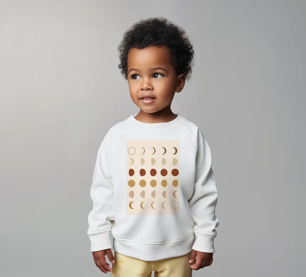 Flow of the Phases baby sweatshirt by Flow Line