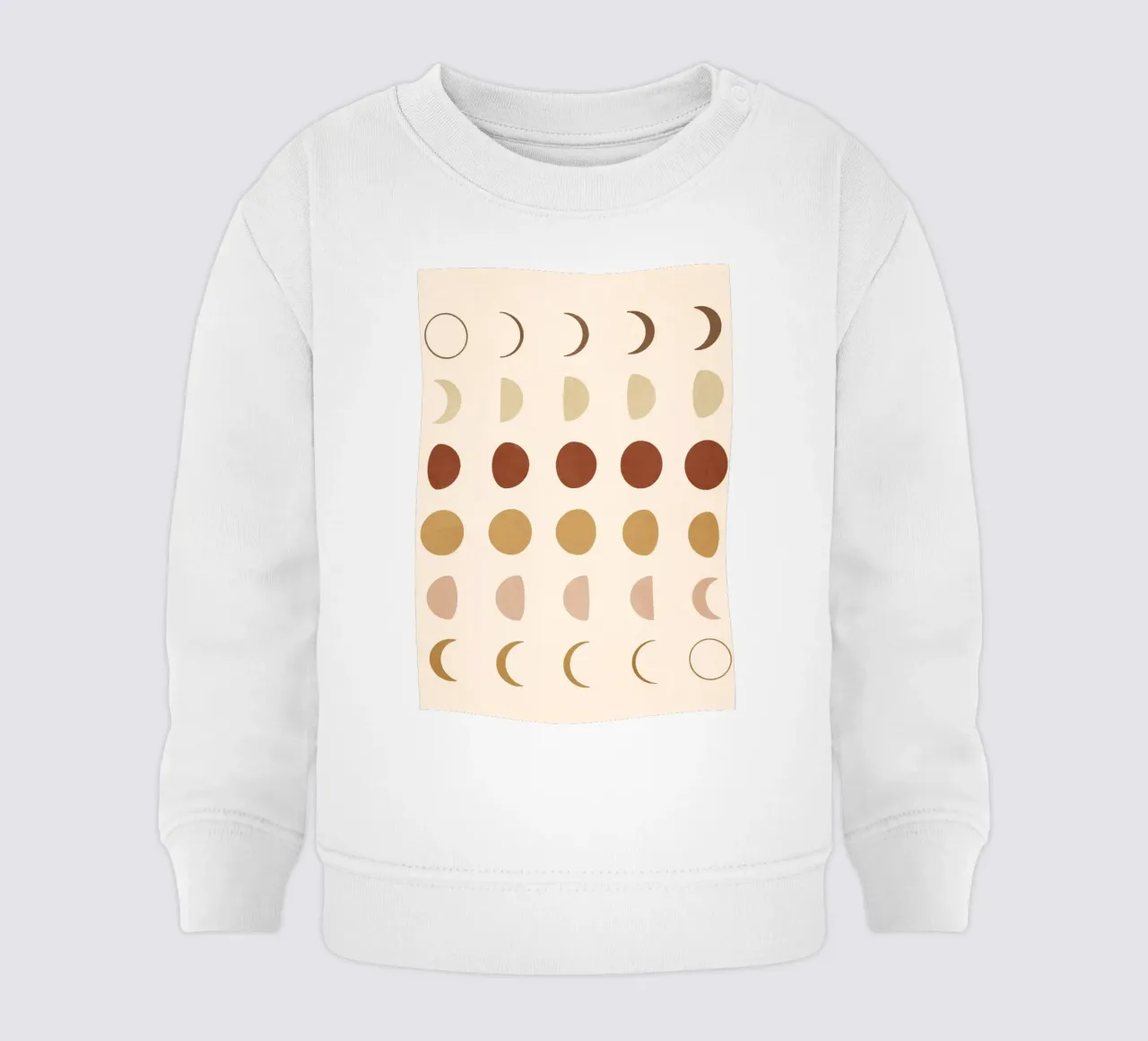 Flow of the Phases baby sweatshirt by Flow Line
