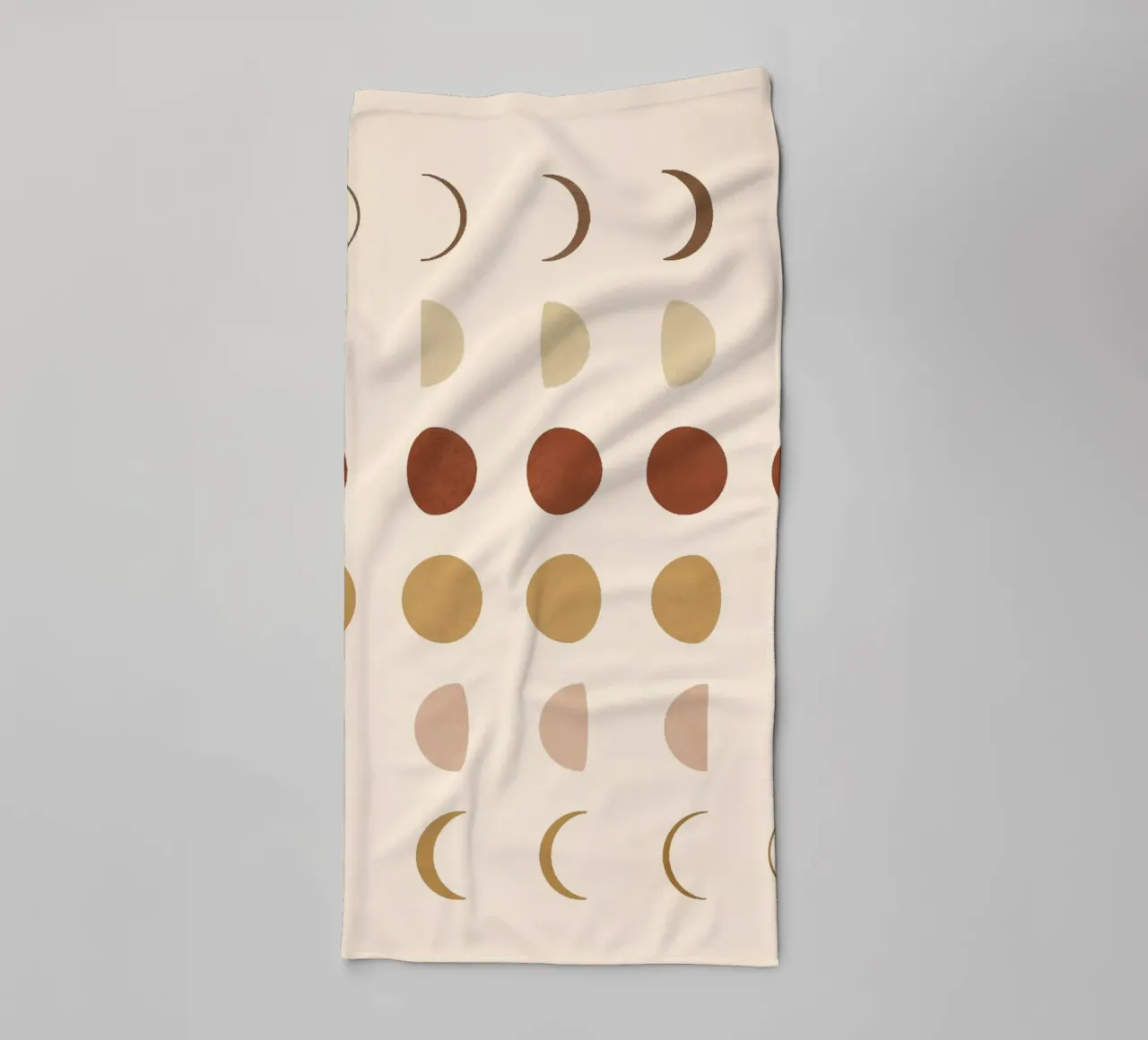 Flow of the Phases asciugamano da bagno da Flow Line