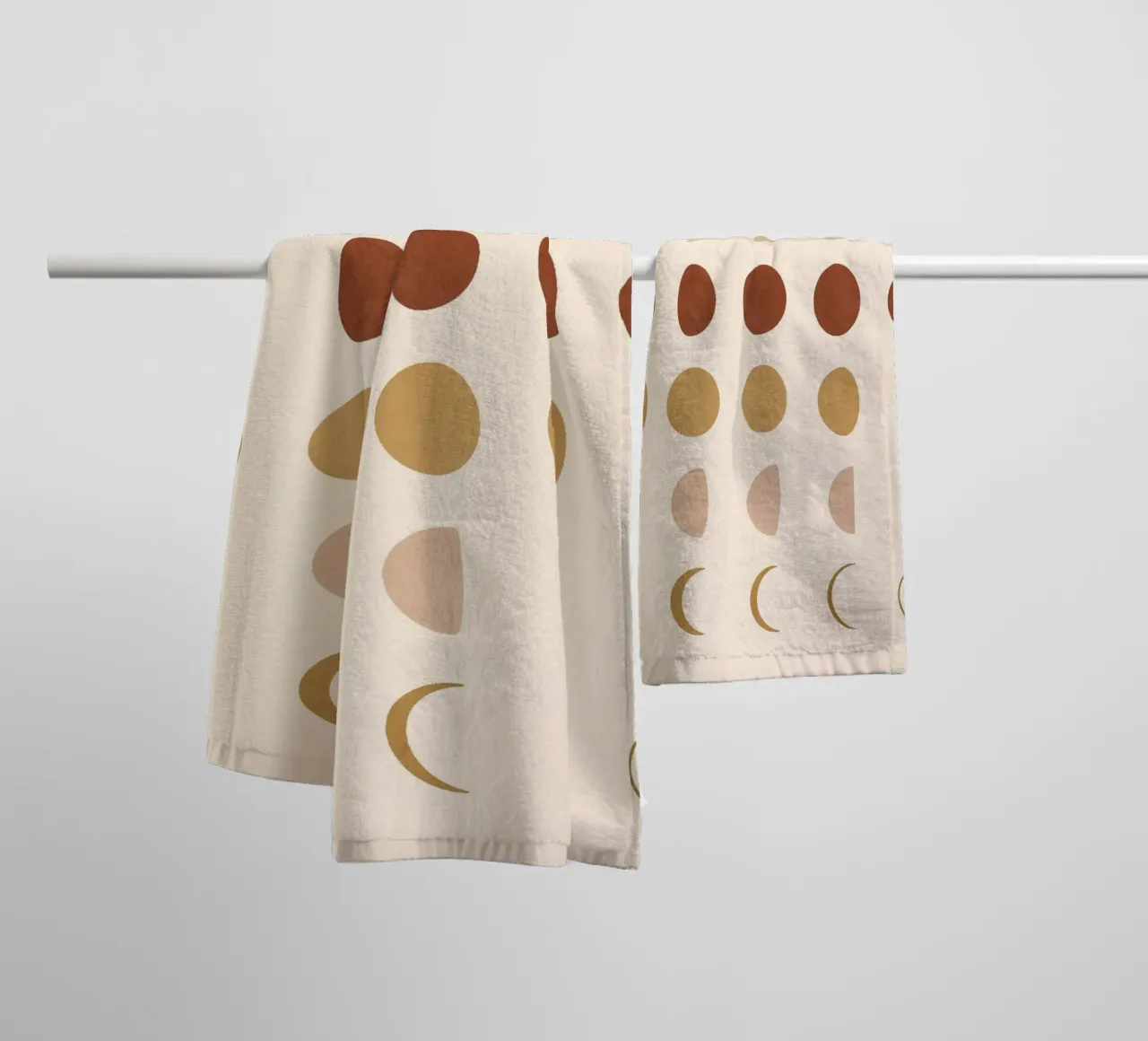 Flow of the Phases asciugamano da bagno da Flow Line