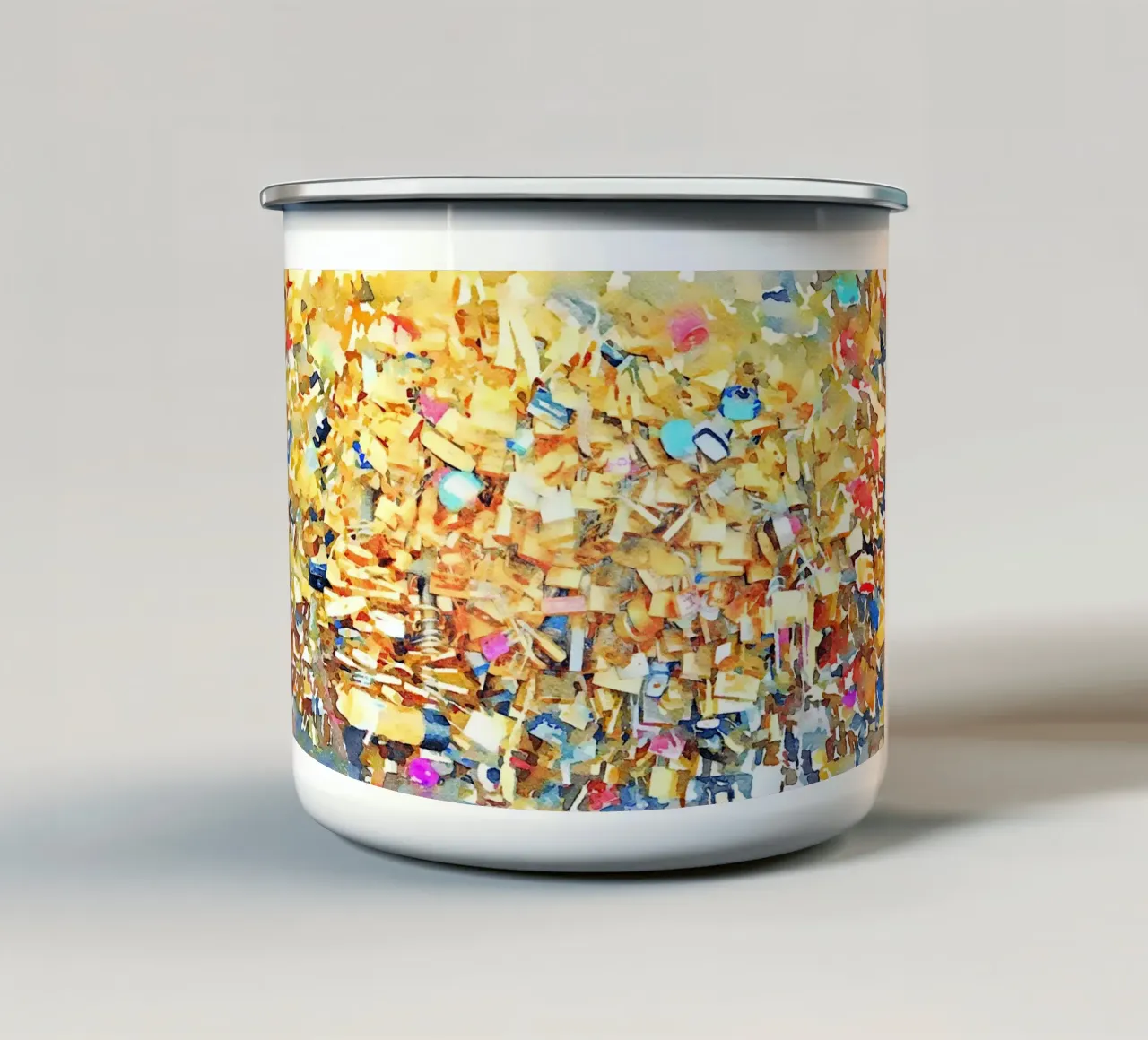 Parigi tazza in smalto da Massimo Frascogna